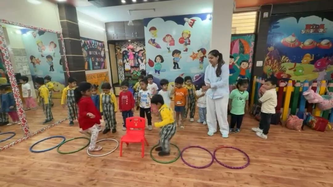 Children playing games at Kidz Safari